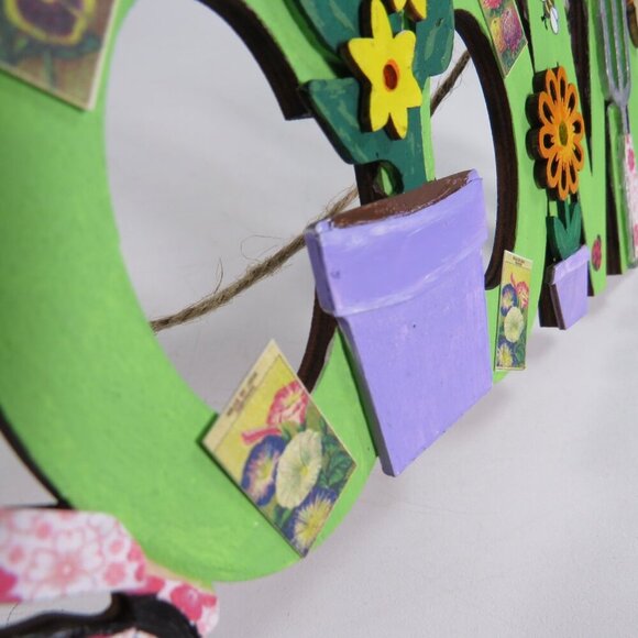 Wood Welcome Gardening Themed Sign (dimensional) - Picture 7 of 9